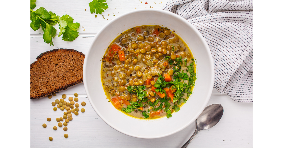 Sopa de Lentilha com Legumes